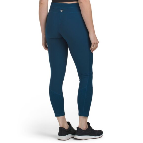 JOHNNY WAS Seaside Jacquard Blocked Stretch Leggings - Picture 2 of 2